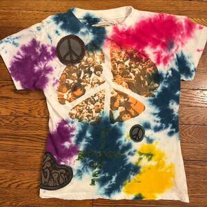 Women's Hippie Tie Dye Shirt